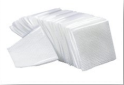White Linen Dry Cleaning Cloths 4” x 4”